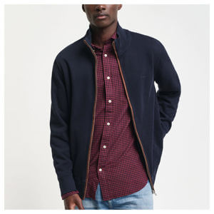 GANT Sacker Rib Zip Cardigan